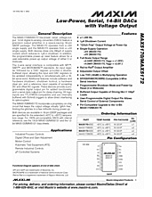 DataSheet MAX5172A pdf